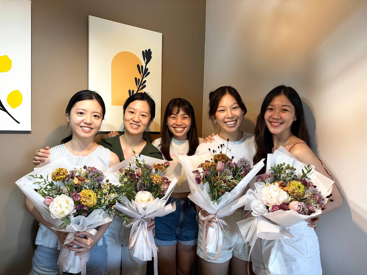 <Workshop> 14 Oct Fresh Flower Bouquet Workshop