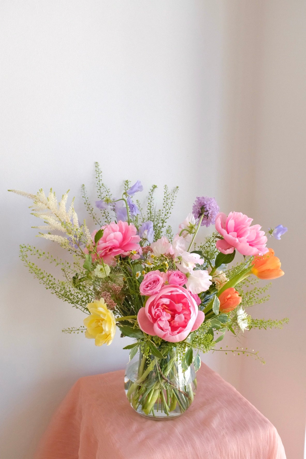 <Workshop> 1 October Fresh Flower Vase Arrangement