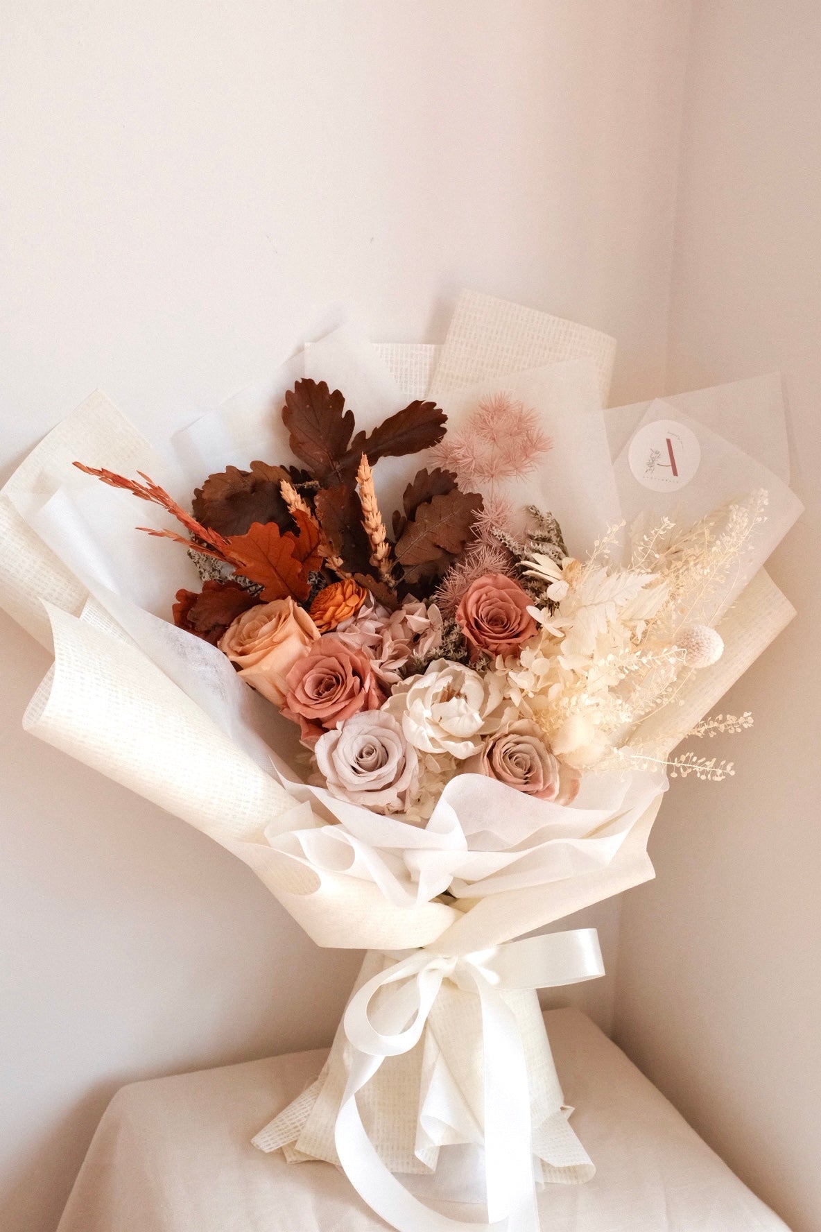 Preserved Flower Bouquet | Amber