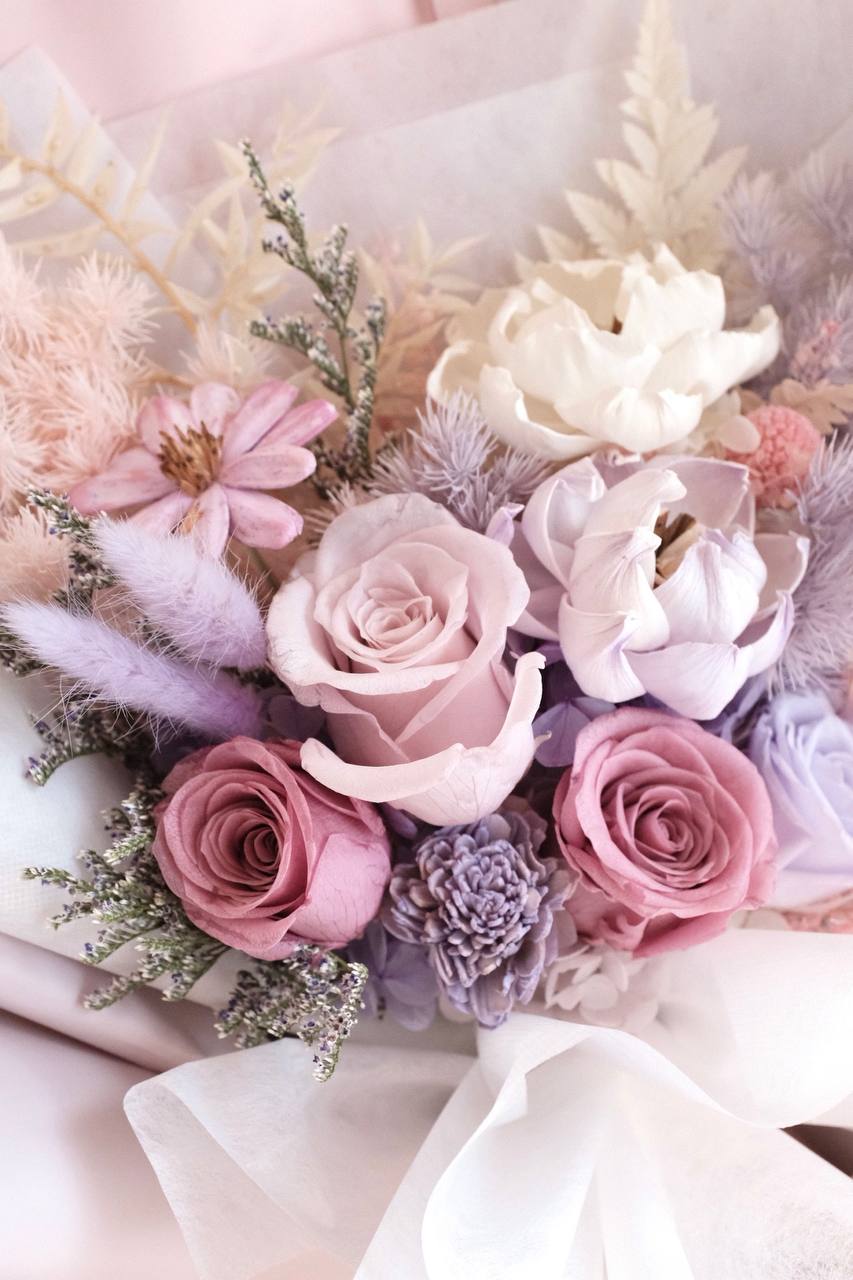 Preserved Flower Bouquet | Lavendula